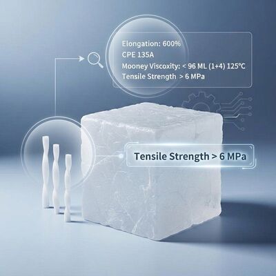 PVC Sheet Production CPE 135A Chlorinated Polyethylene Impact Modifier with Excellent Weather Resistance