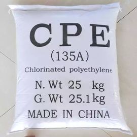 CPE tratado con cloro 135A CAS 63231-66-3 del modificante del impacto del PVC del polietileno