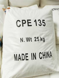 El CPE tratado con cloro 135A del polietileno para el PVC instala tubos la densidad blanca del polvo 1.22g/Ml