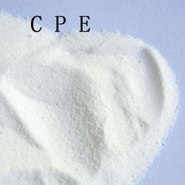 Resistencia de aceite blanca del modificante del impacto del tubo del PVC del CPE 135A de CAS 63231-66-3